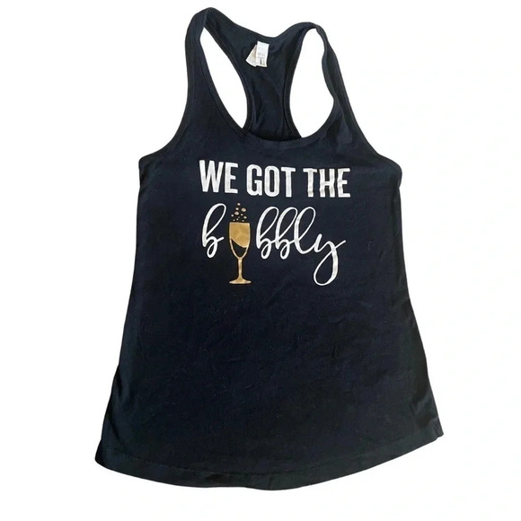 Ideal T by Next Level “ We Got The Bubbly” Tank Top. Women’s Size Small. - Picture 1 of 8